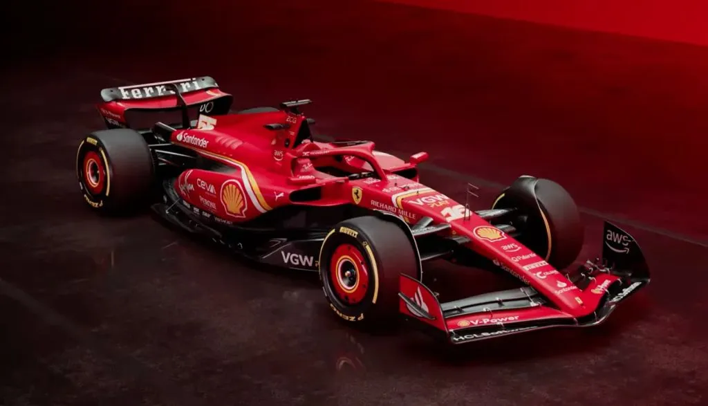 F1: Ferrari apresenta seu novo carro para a temporada 2024: SF-24!