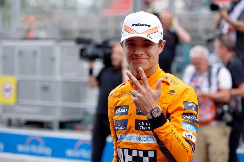 F1: McLaren dÃ¡ golpe na Red Bull ao renovar com Lando Norris