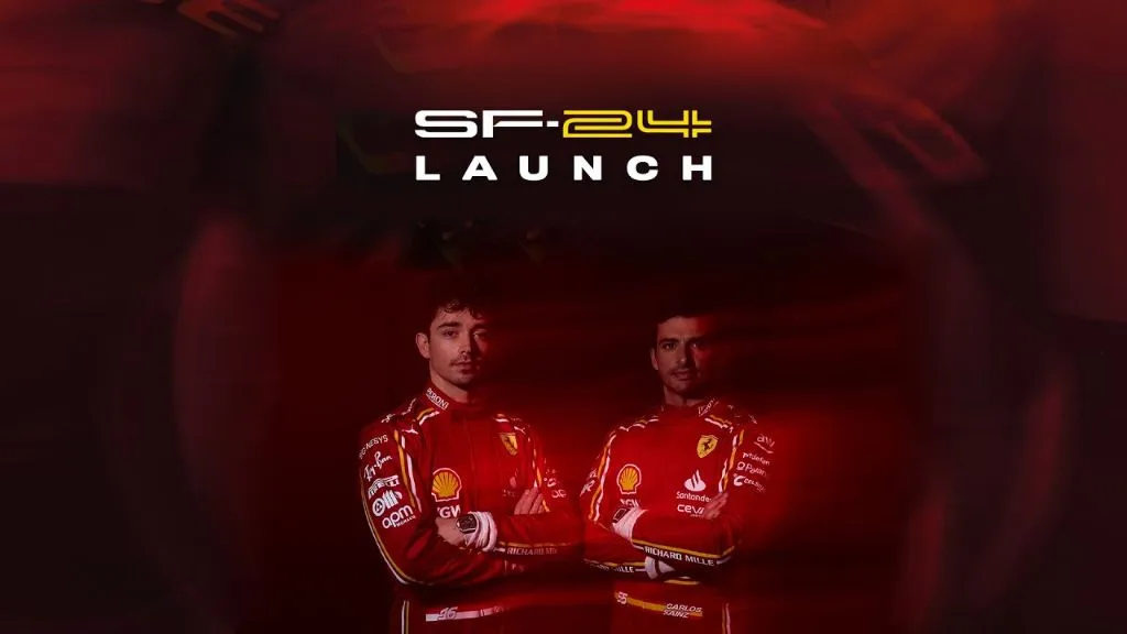 AO VIVO: LanÃ§amento do novo carro da Ferrari: SF-24!
